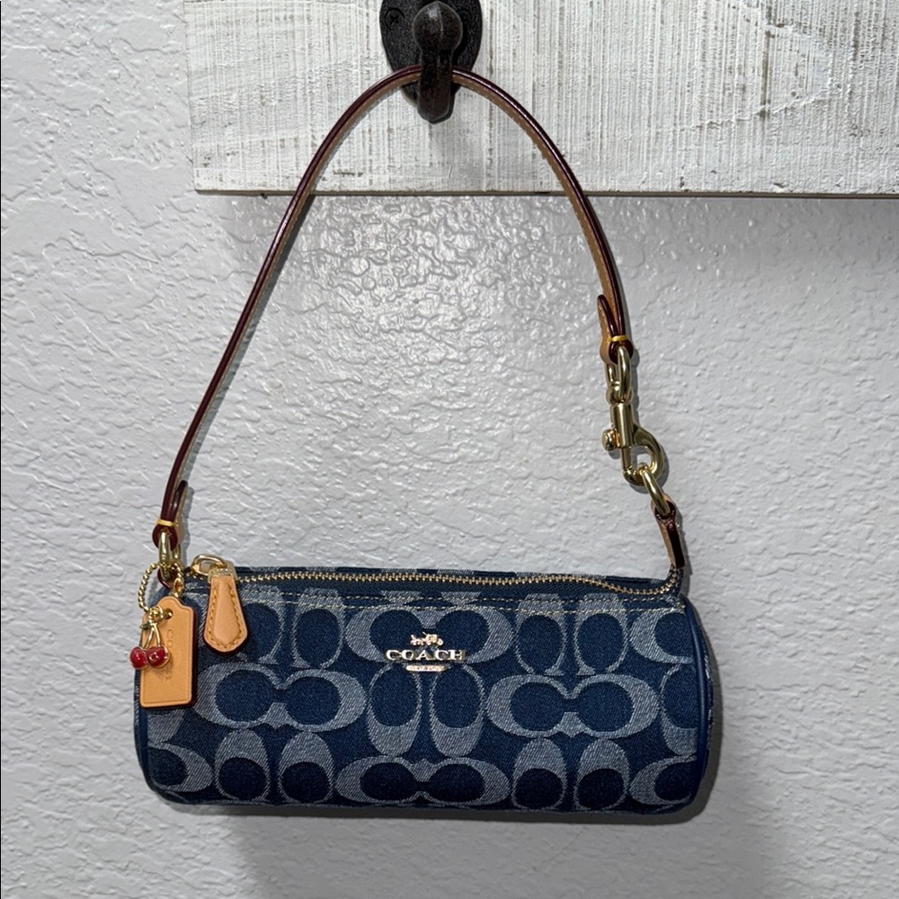 ⭐️SOLD⭐️ NWT Coach Nolita Barrel in Denim w/Dustbag